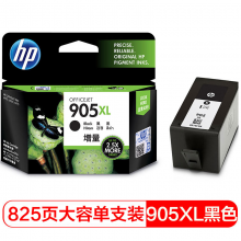 惠普（HP）T6M17AA 905XL 黑色墨盒 (适用于HP OJ6960,6970)