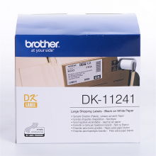 兄弟 DK-11241 标签机色带 102*152mm白底/黑字(纸质200张) (单位:卷)