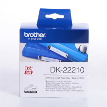 兄弟 DK-22210 标签机色带 白底/黑字 (单位:卷)