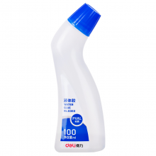 得力（deli）液体胶水 强粘性手工胶水 办公用品6360(100ml弯头液体胶水)单瓶装